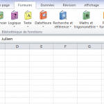 Gestionnaire de noms Excel
