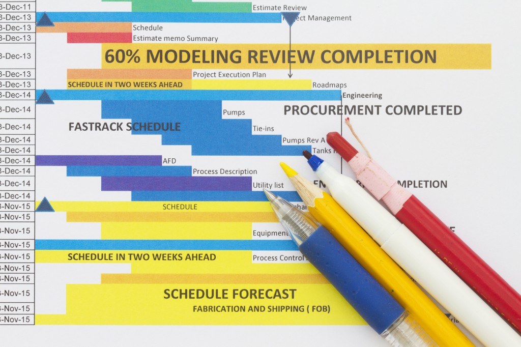 Diagramme de Gantt sur Excel