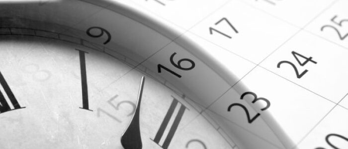 calendrier horloge